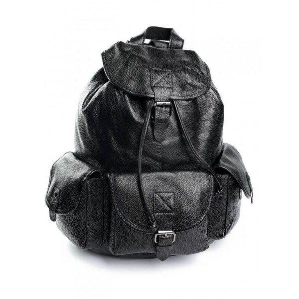 

Кожаный рюкзак BagMan 9011 Black