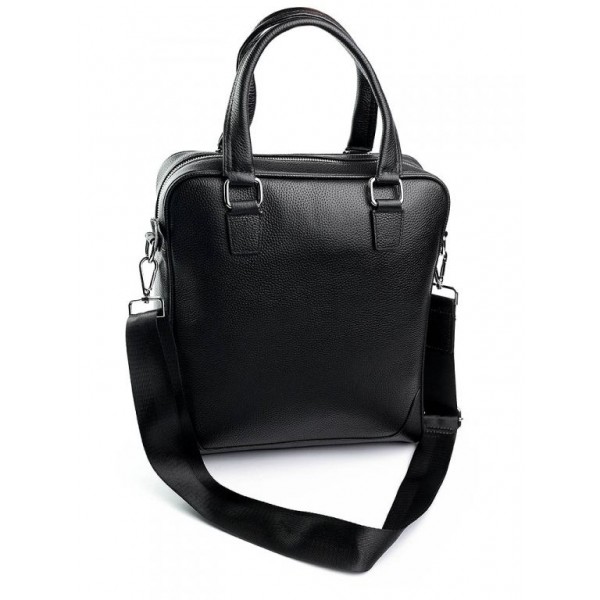 

Мужская сумка кожаная BagMan 9905-2 Black