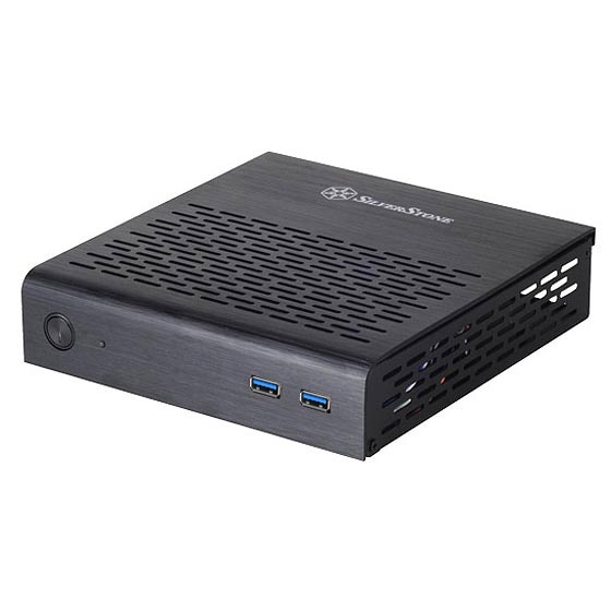 

Корпус Akasa Thin Mini-STX Laplace ST dla Fujitsu D3544-S fanless VESA (AITC042M1B)