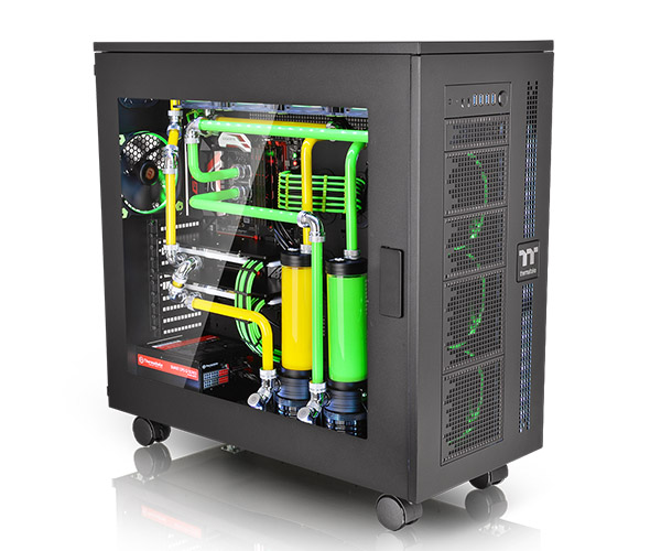 

Корпус Thermaltake Core W100 Super-Tower - schwarz Window (CA1F200F1WN00)