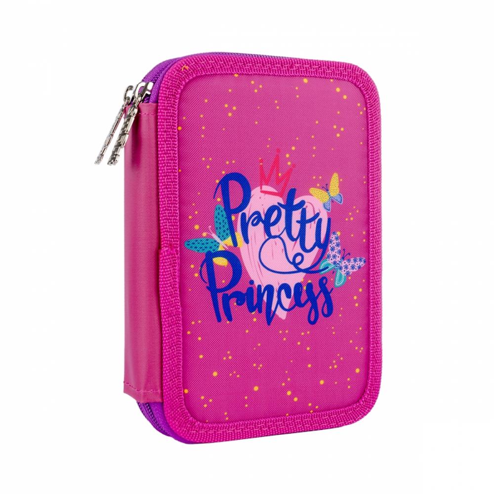 

Пенал Smart двойной твердый hp-01 pretty princess (532788)