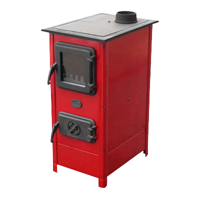 

Печь MBS Hera red 7 кВт верхнее подключения дымохода