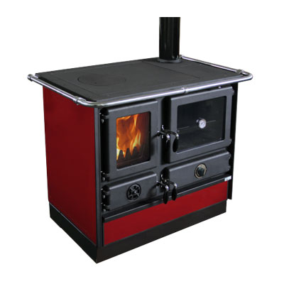 

Печь MBS Super Thermo Magnum Bordo 20 кВт левое подключение дымохода