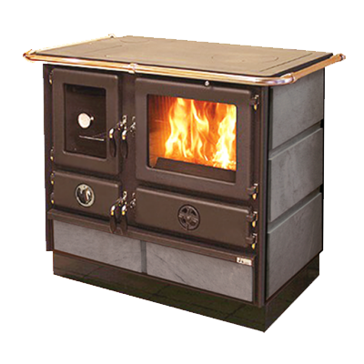 

Печь MBS Thermo Magnum stone 21 кВт левое подключения дымохода