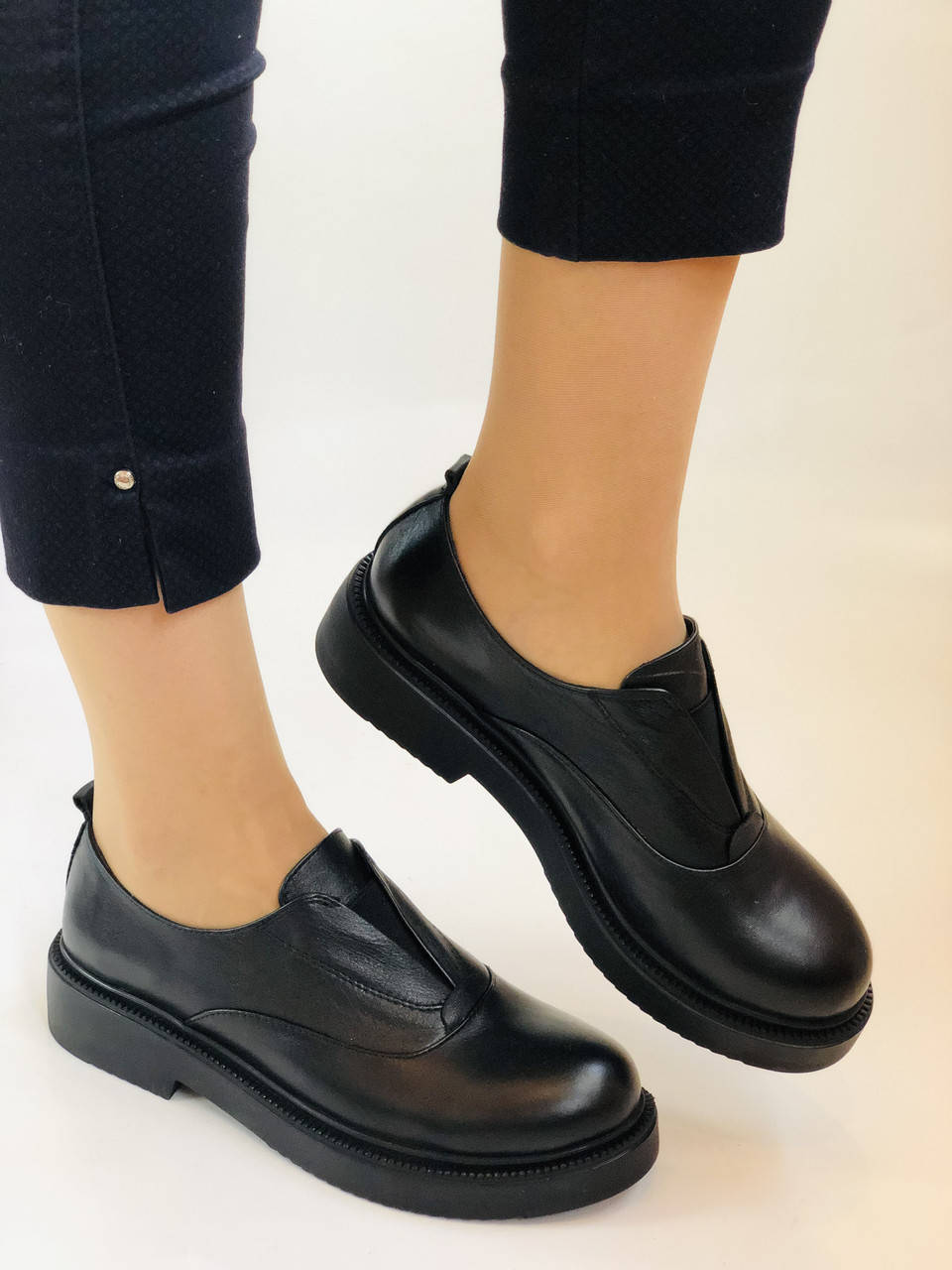 

Женские туфли Evromoda 38 Черные 2270