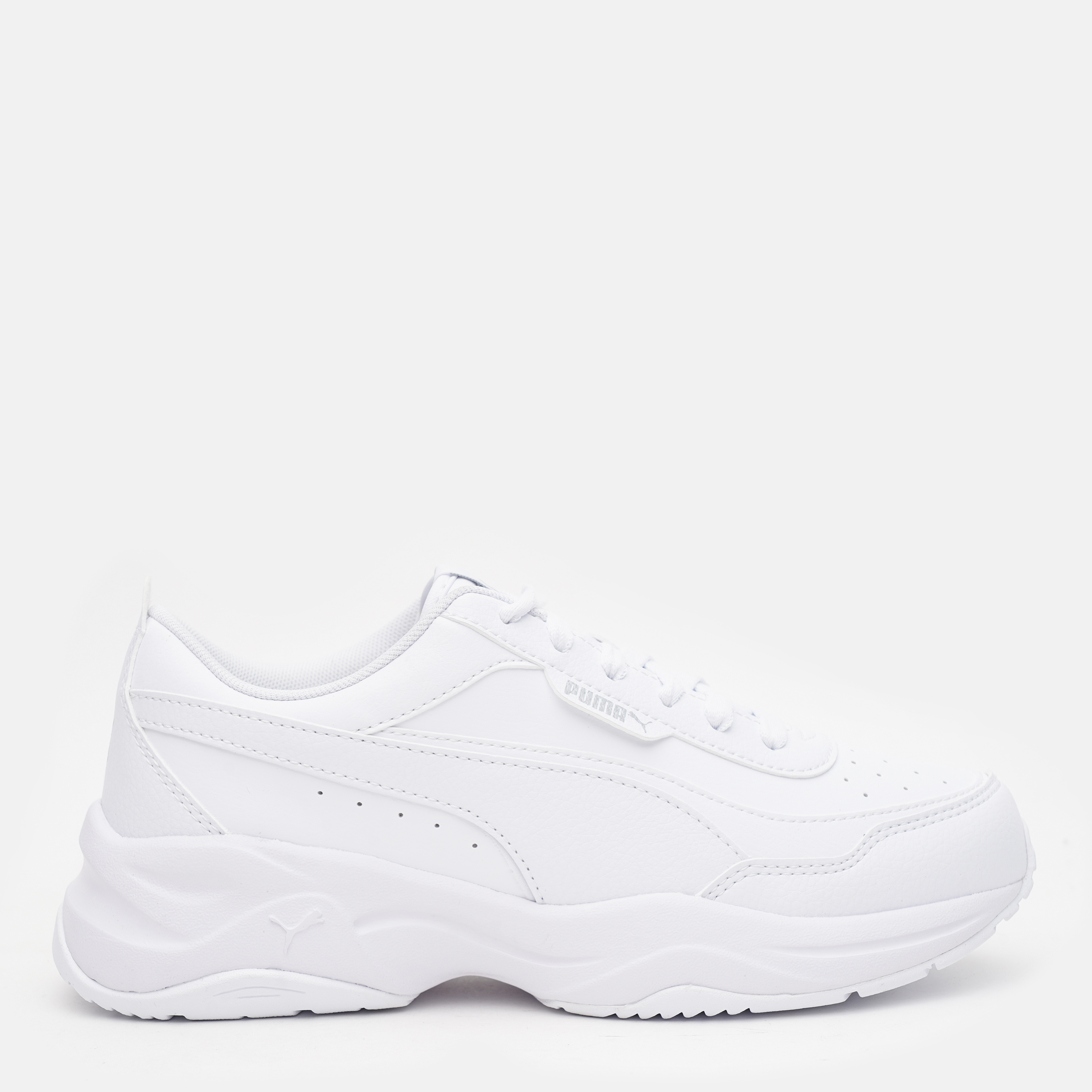 

Кроссовки детские Puma Cilia Mode Jr 37423102 36 (3.5) 22.5 Puma White-Puma White-Puma Silver-Gray Violet