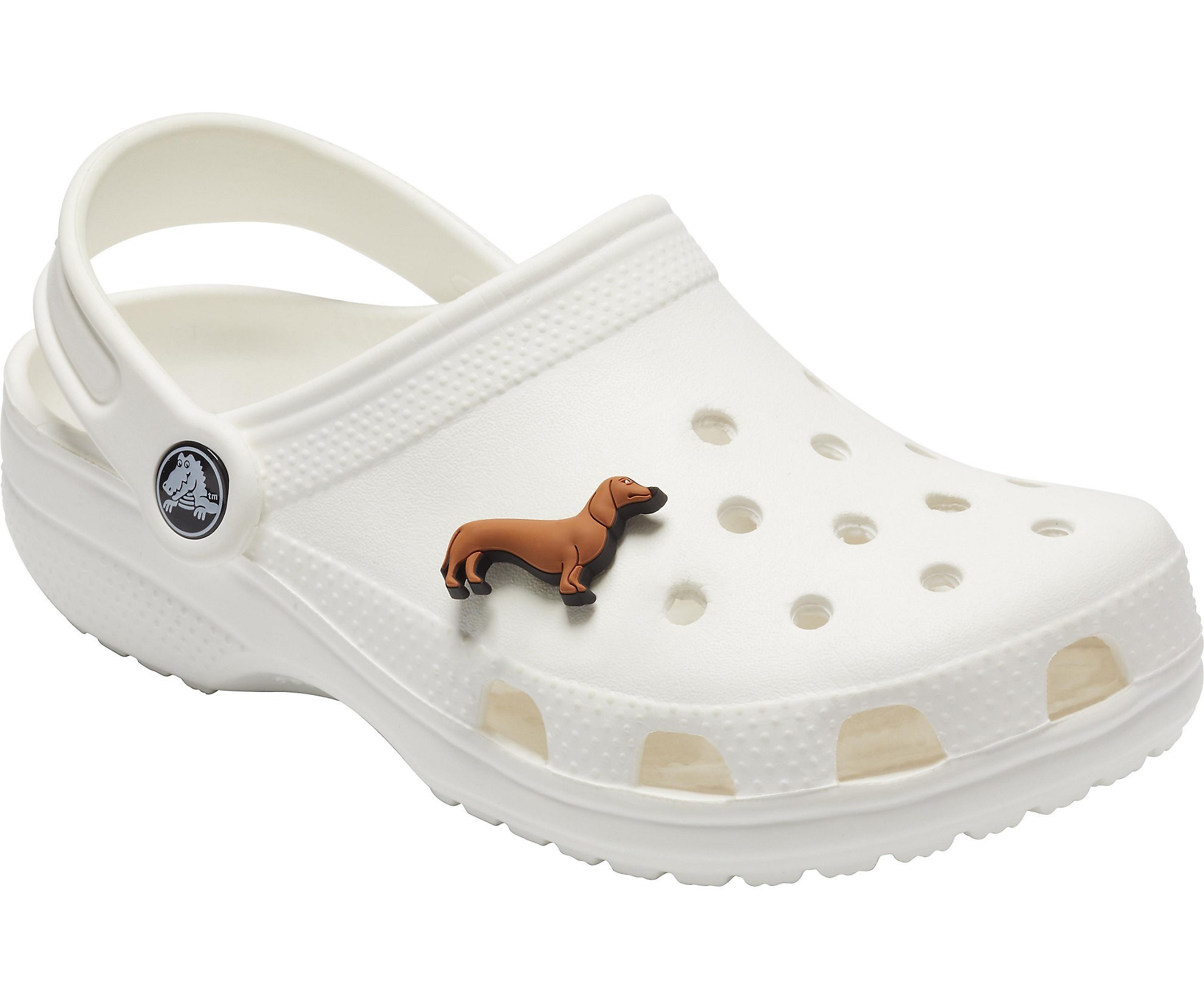 

Джибитсы Dachshund Crocs Jibbitz для кроксов сабо Украшение Такса
