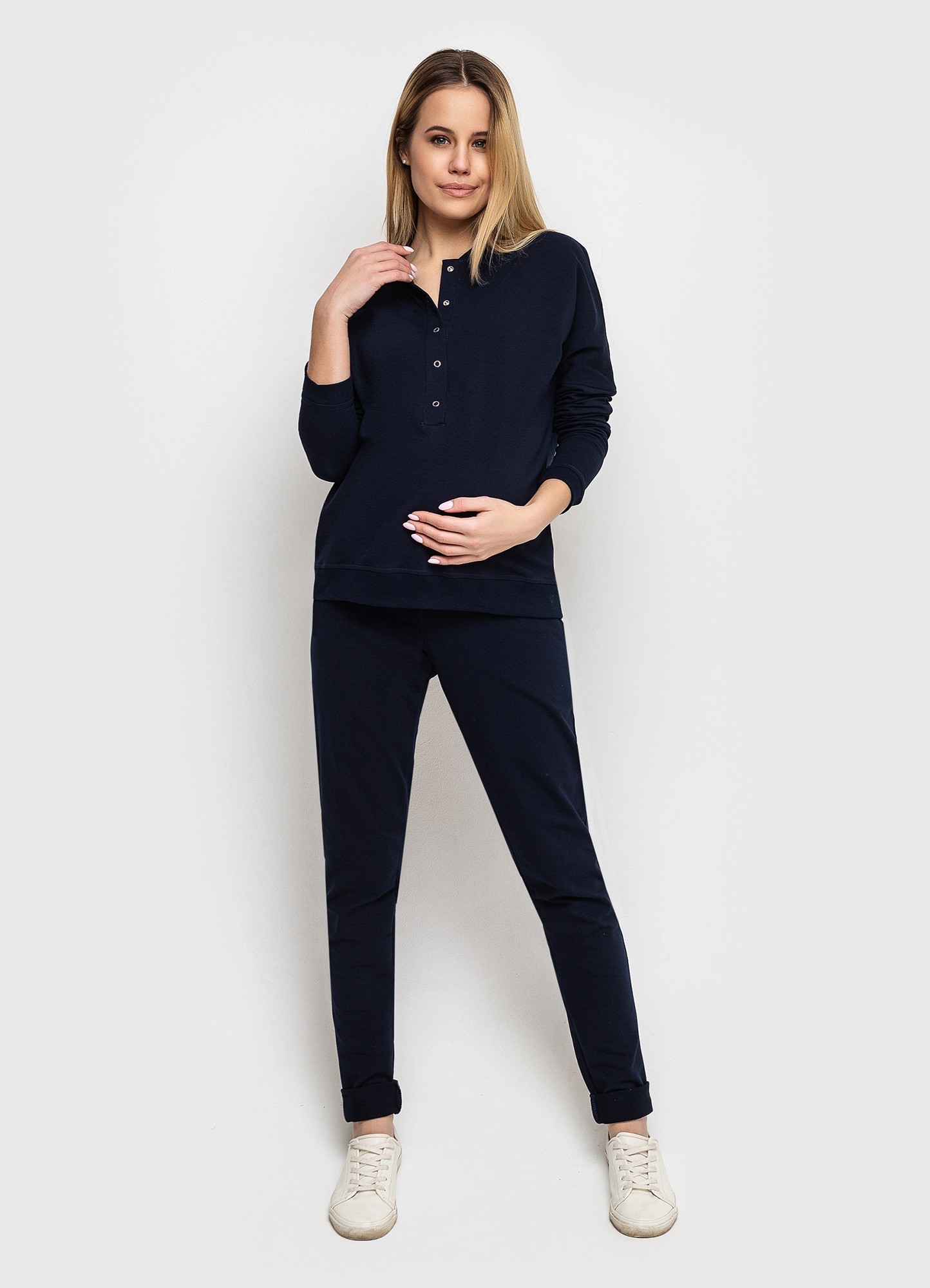 

Костюм для беременных и кормящих мам Koko boutique / синий, Костюм для беременных и кормящих мам Koko boutique L/XL синий