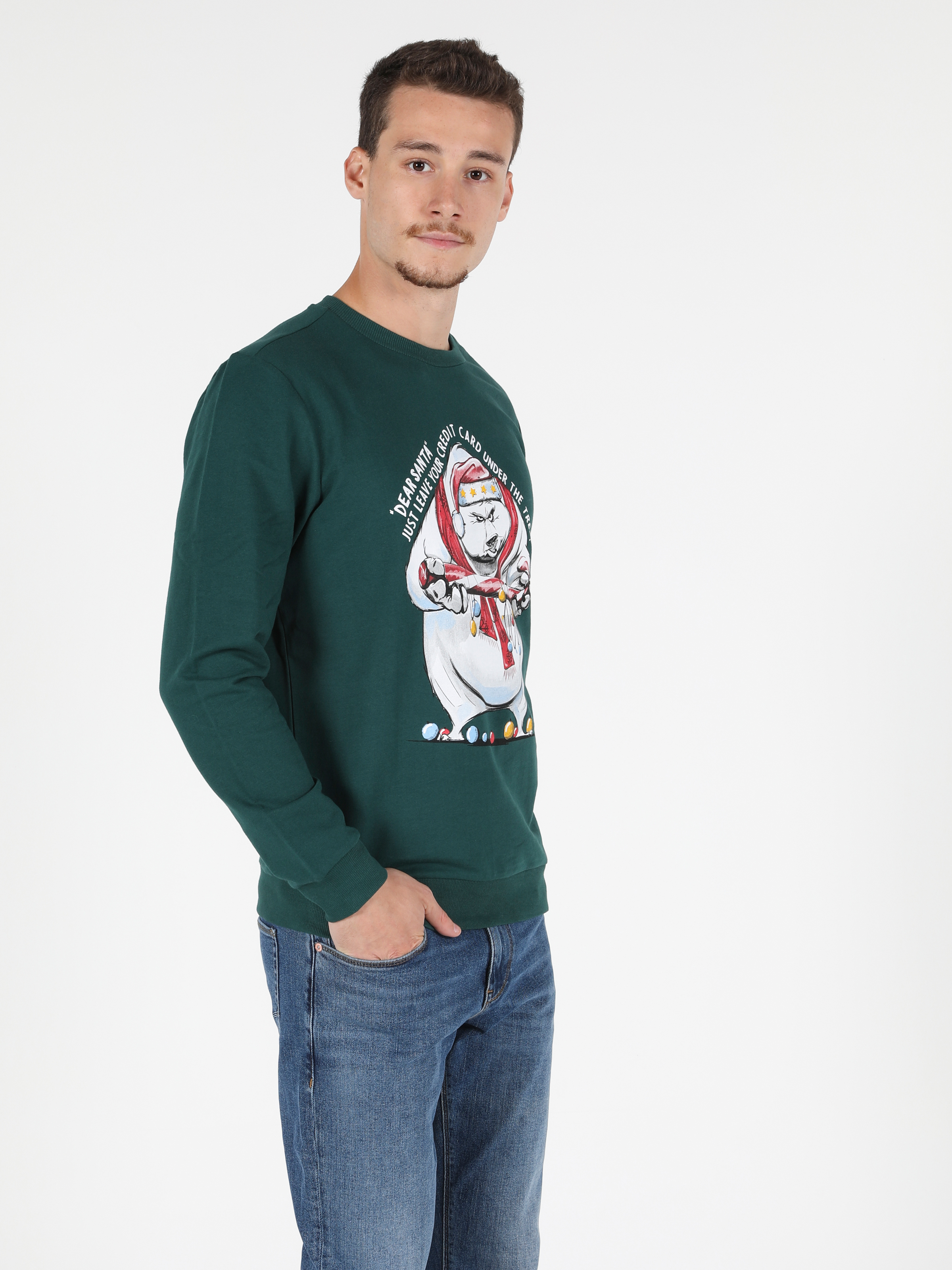 

Свитшот Colin' CL1052013GRN  Green, Свитшот Colin's CL1052013GRN S Green
