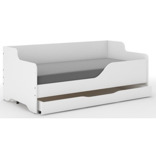 

Детская кровать KidsBunkBed Lilu белый цвет 160x80 см. 164см х 84см х 65см