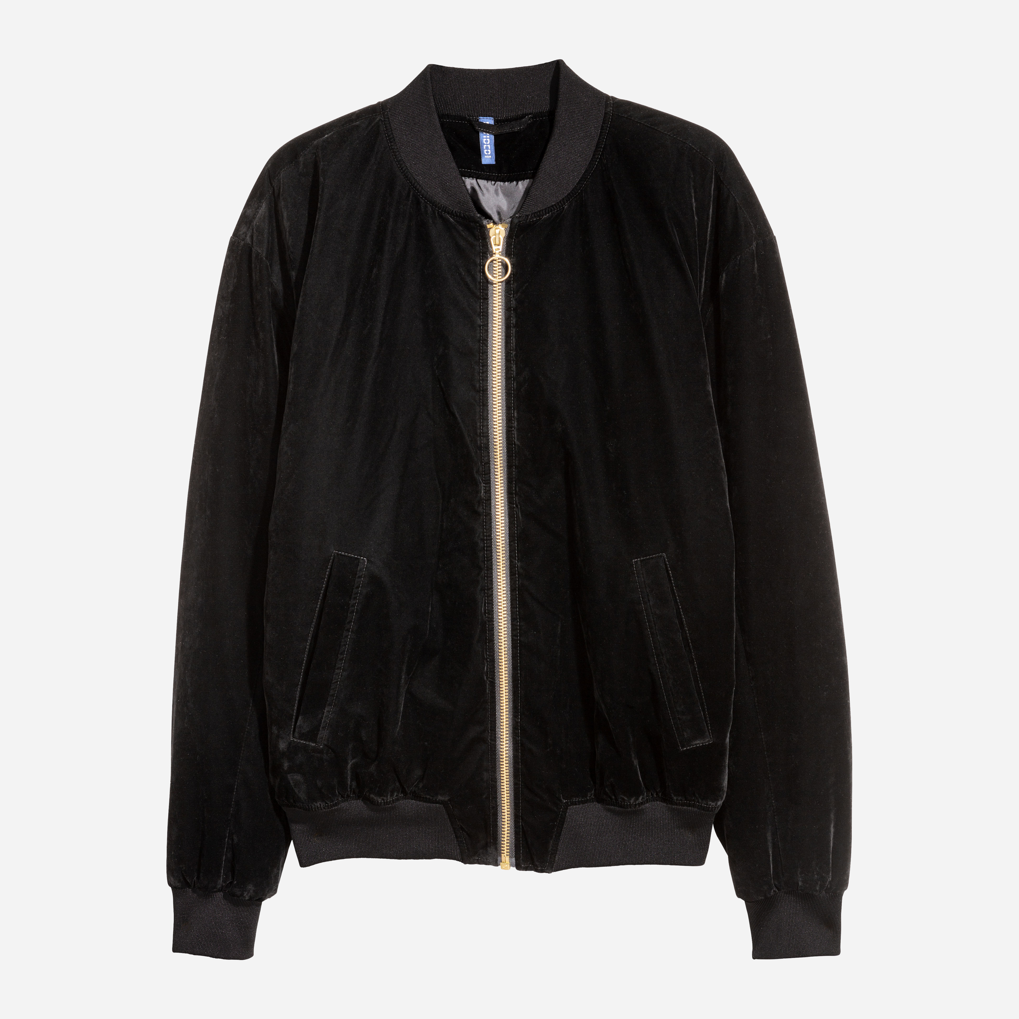 

Бомбер H&M 5492486-AAAD S Черный
