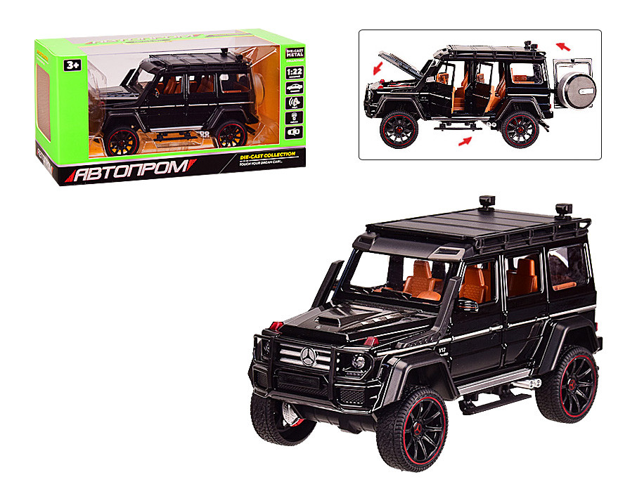 

Игрушечная машинка Mercedes-Benz "АВТОПРОМ" 7578 инерционный (Black)