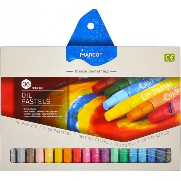 

Пастель олійна Marco Create Something 36 кольорів (4800OP-36CB)