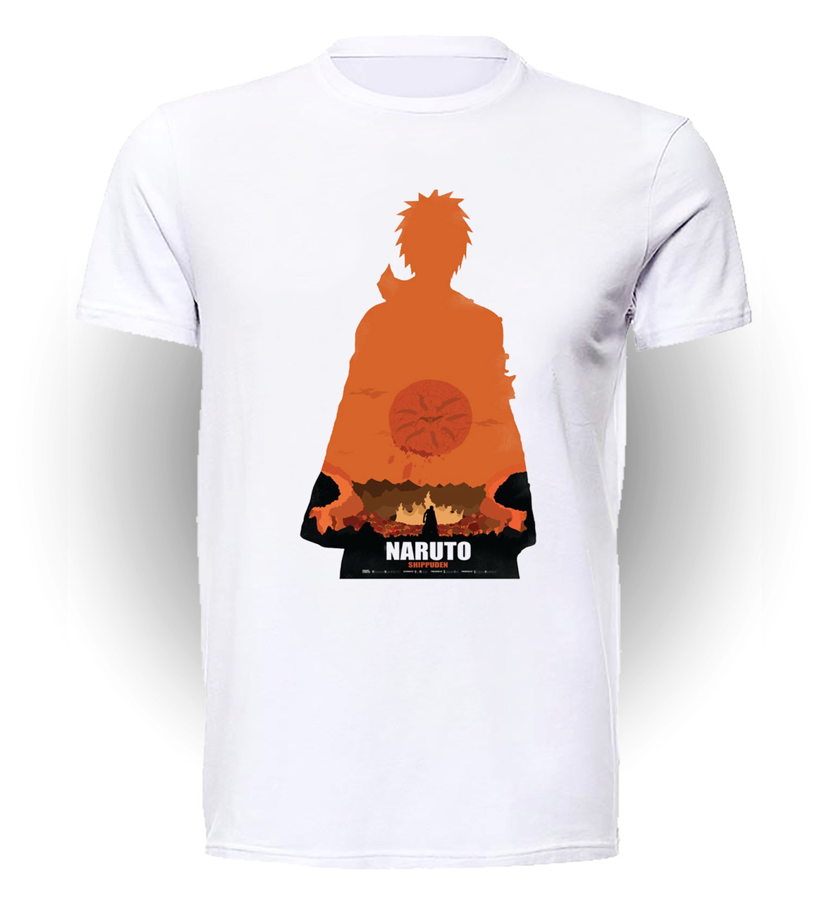 

Футболка детская 134 см Gee! Белая с рисунком Наруто Naruto shippuden pain art NR.01.060