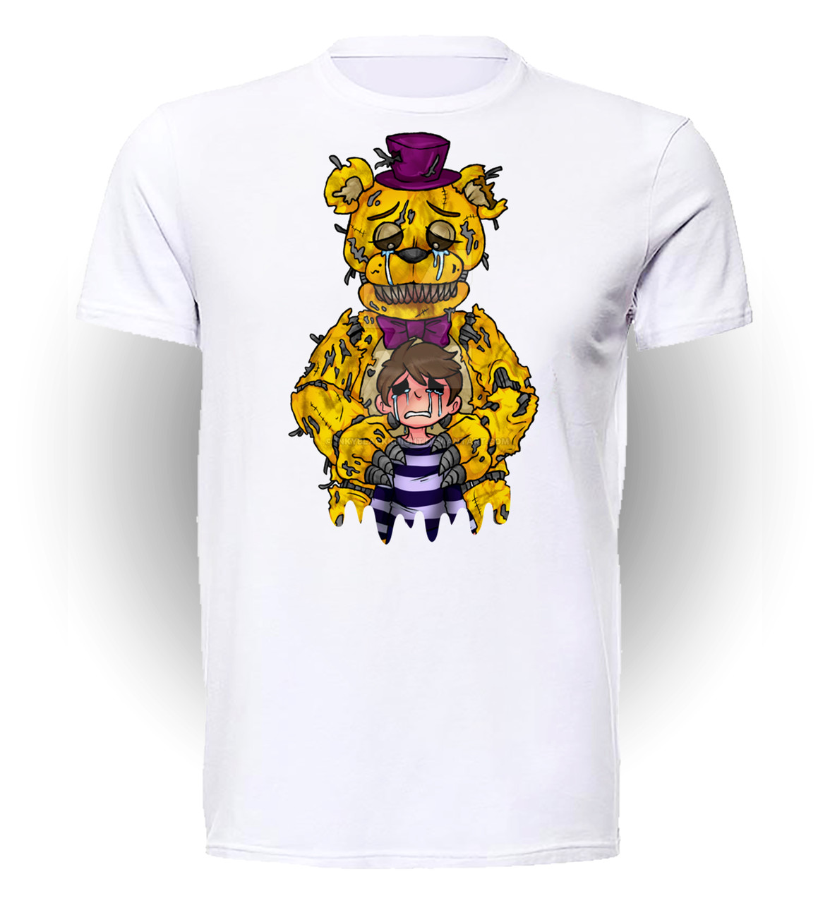 

Футболка детская 134 см Gee! Белая с рисунком 5 ночей с Фредди Five Nights at Freddy’s Tomorrow is another day FN.01.006
