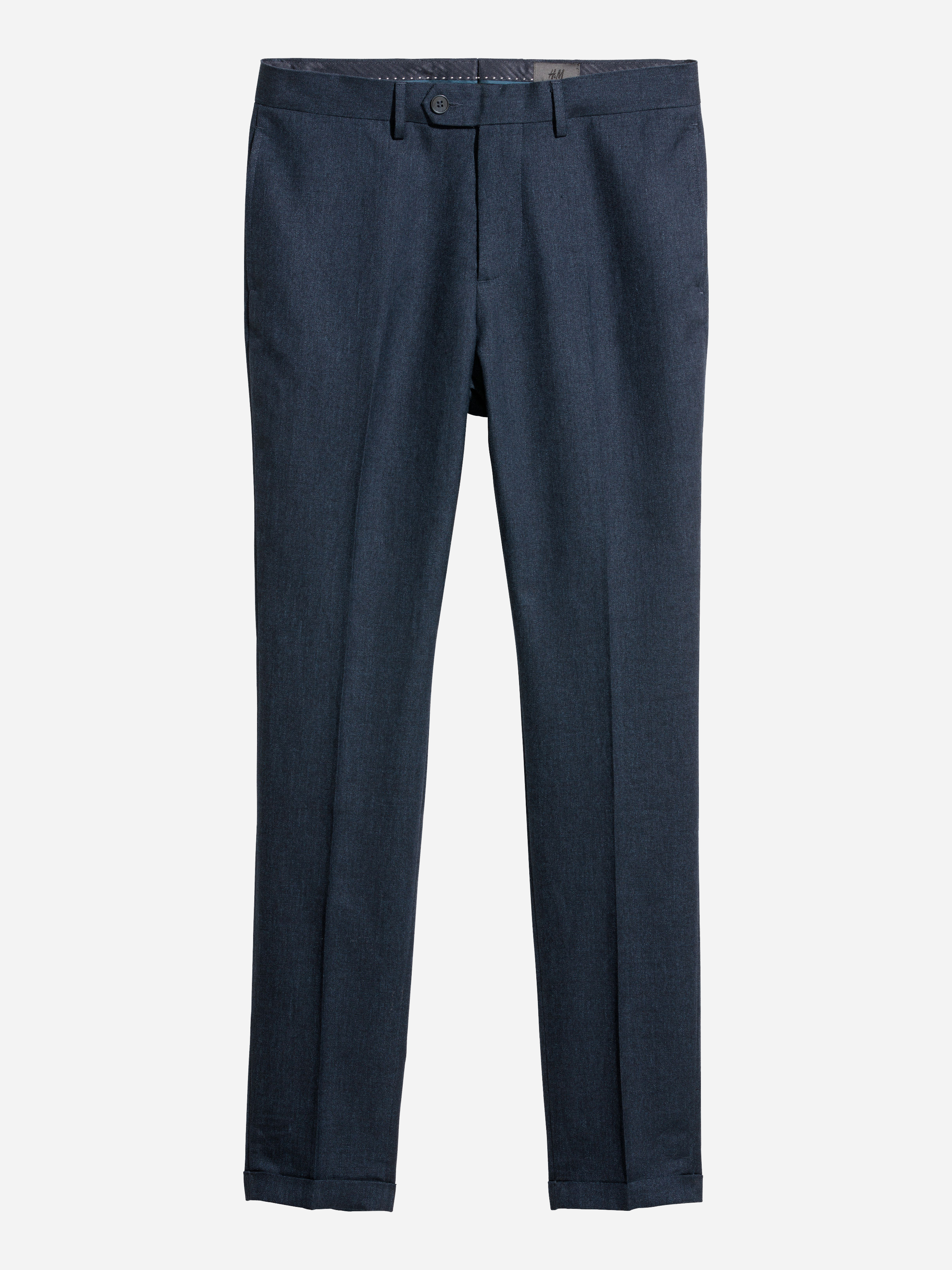 

Брюки H&M 5674417-AAQJ 58 Темно-синие