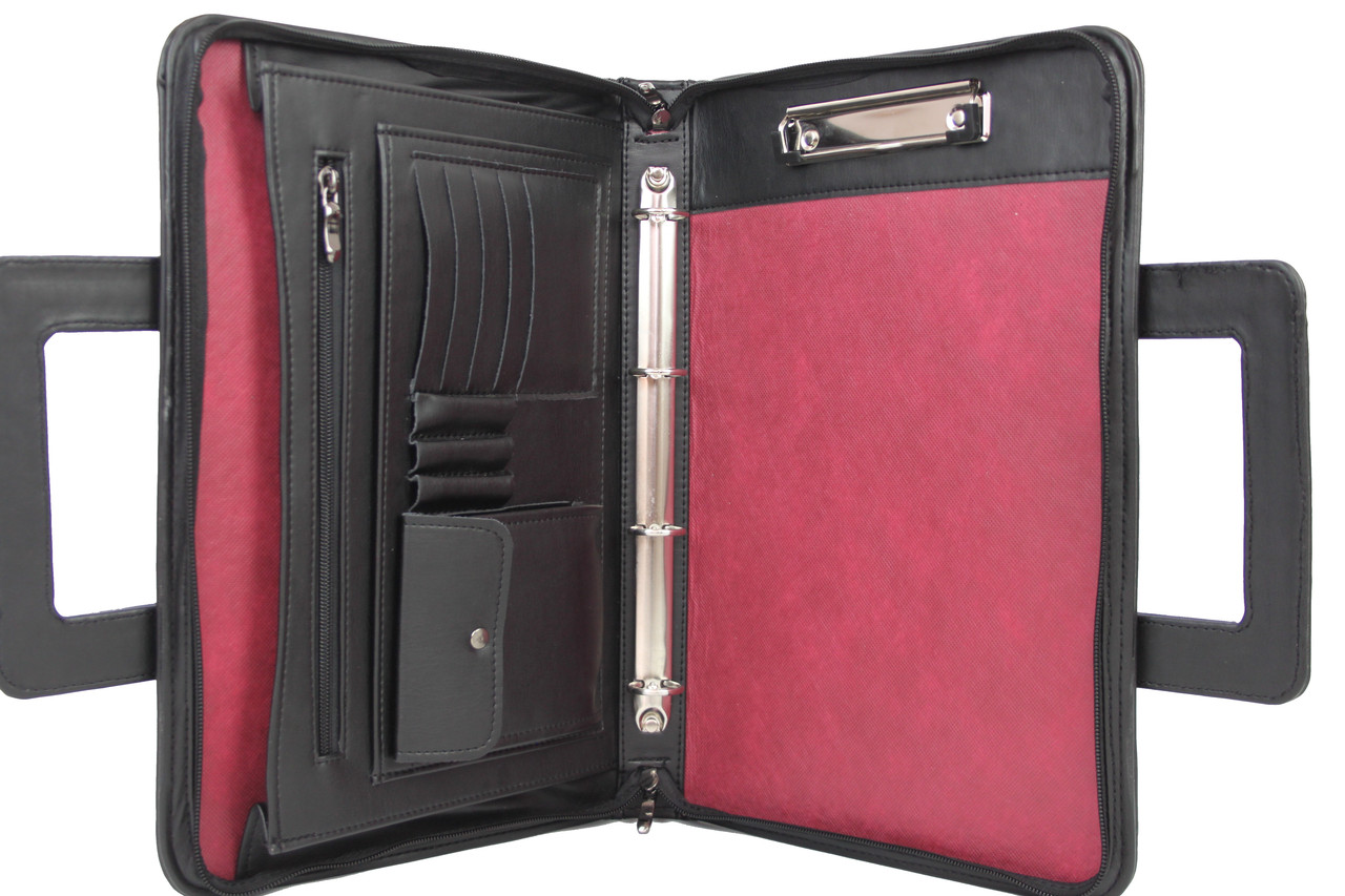 

Деловая портфель-папка Portfolio А4 Черная Portak13 black 2620878