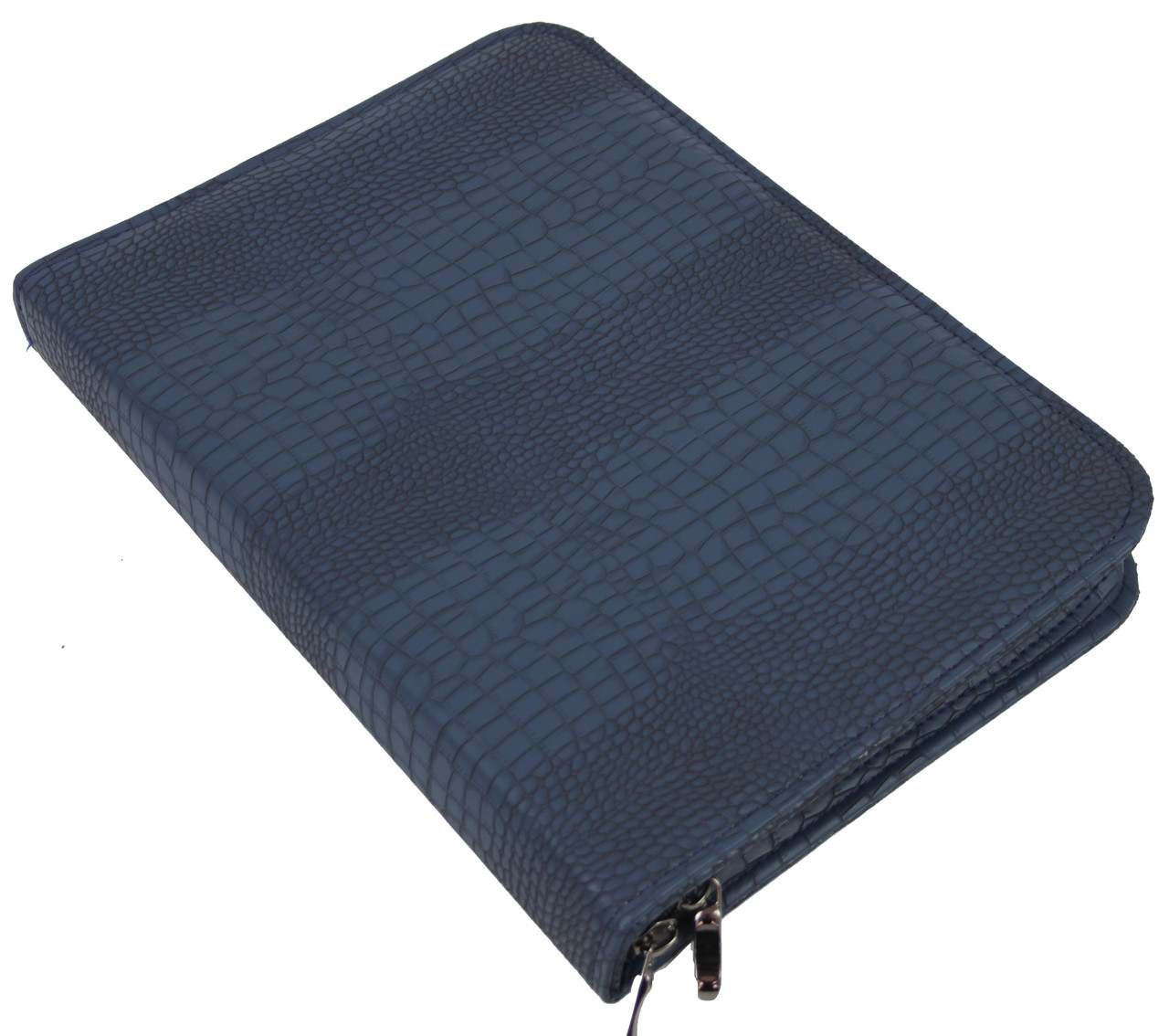 

Папка деловая формата А5 Portfolio под крокодила Синий Port1011 croco navy 2620527
