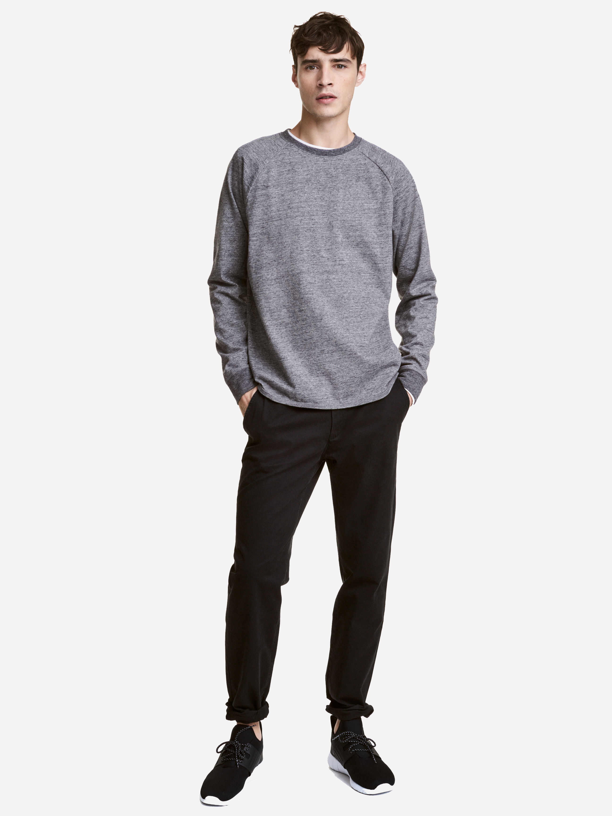 

Брюки H&M 3496375-AAAD 42 Черные