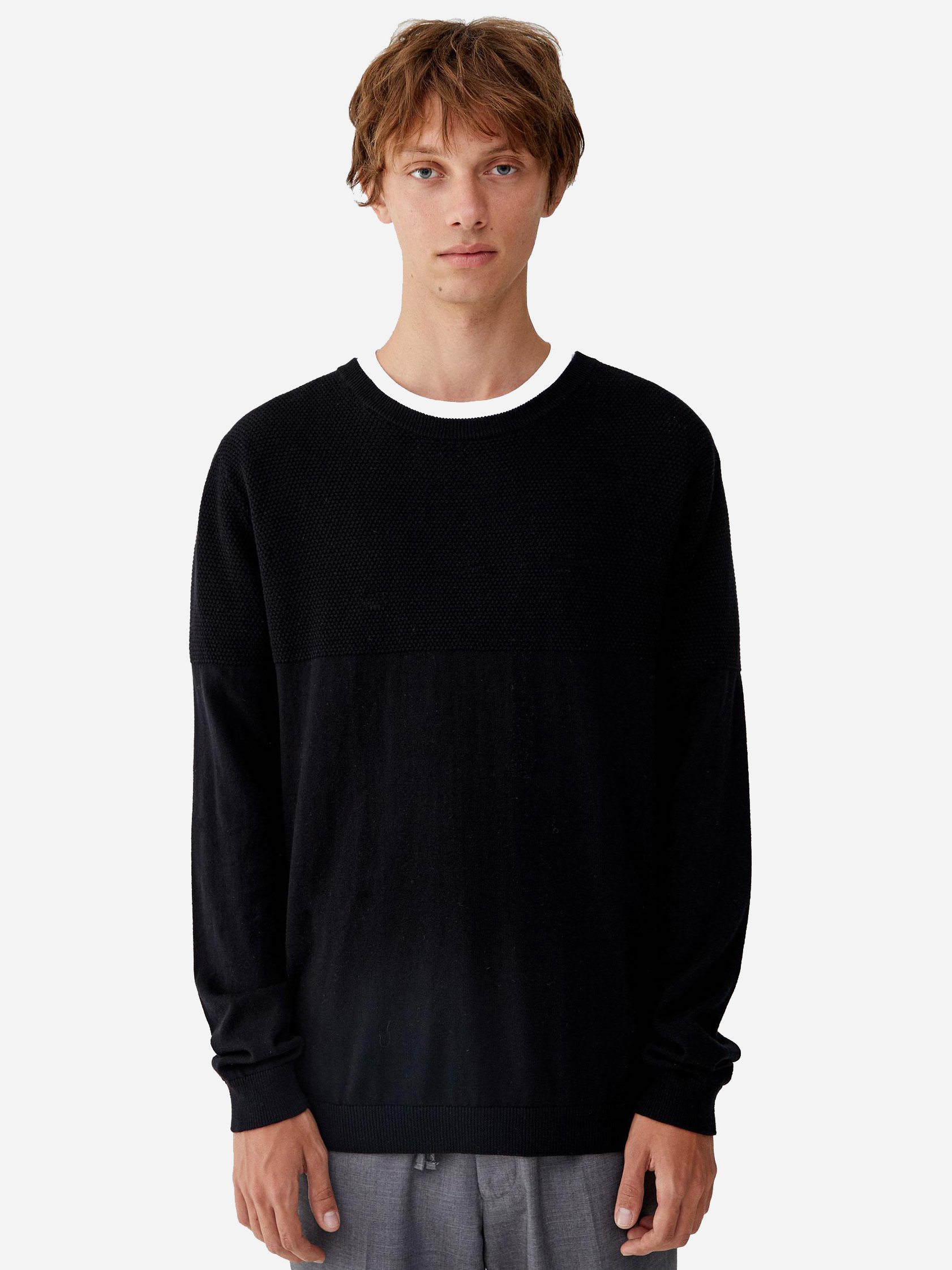 

Джемпер Pull & Bear 9559/524/800-AAAD L Черный