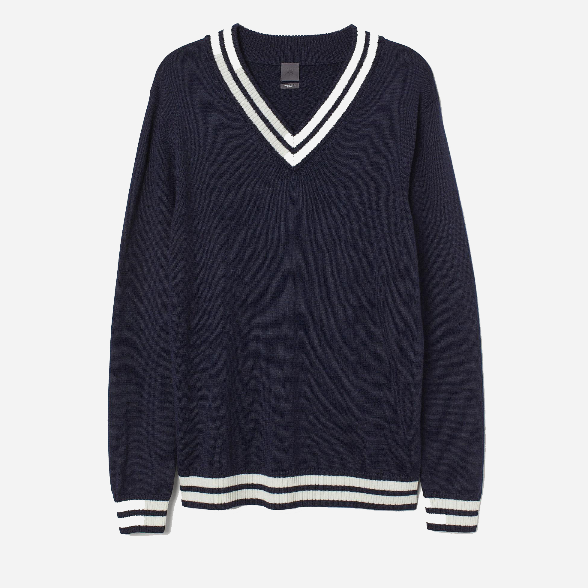 

Пуловер H&M 6221178-ABFX S Темно-синий