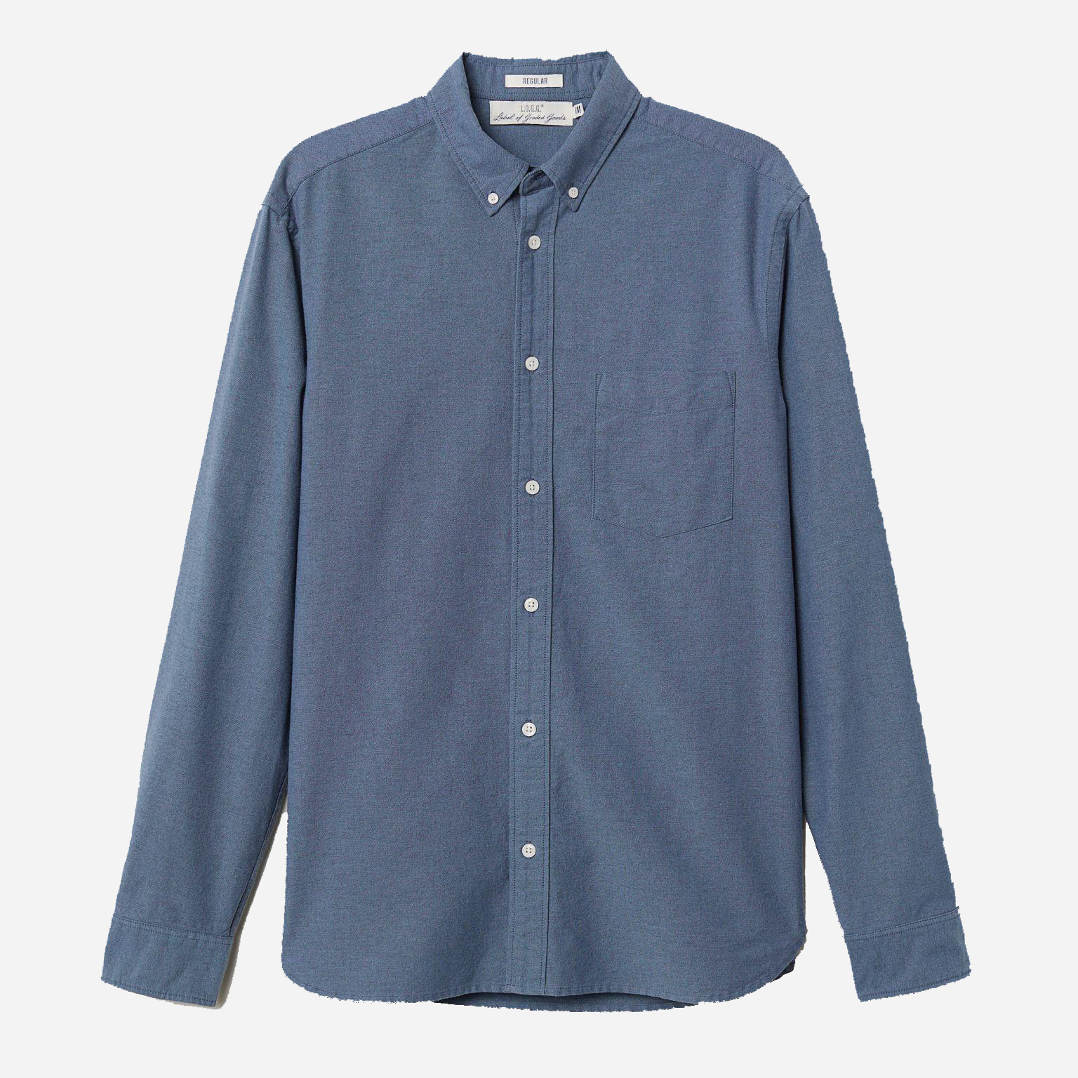 

Рубашка H&M 6340130-ACXD S Синяя
