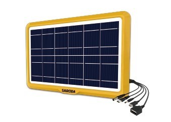 

Солнечная панель SARODA SP09-03 6Вт 6В 1000мА жёлтая