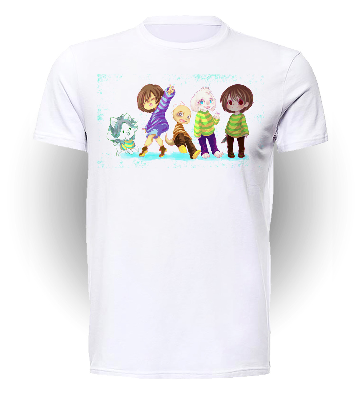

Футболка детская 134 см Gee! Белая с рисунком Андертейл Undertale Art UT.01.066