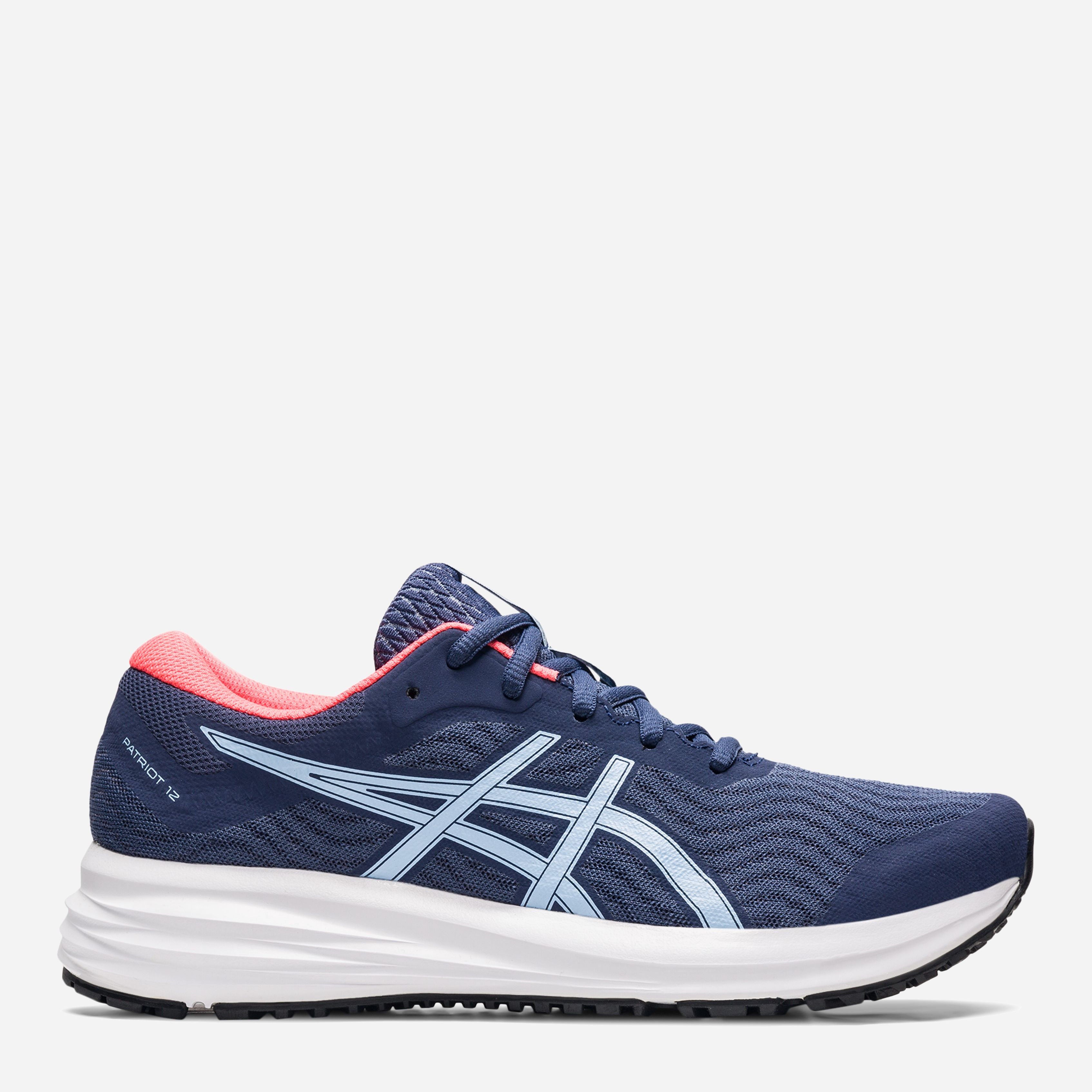 

Кроссовки ASICS Patriot 12 1012A705-410 37.5 (6.5) 23.5 см Синий/Голубой с коралловым