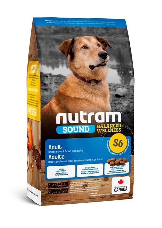 

Сухой корм для собак Nutram S6 Sound Balanced Wellness Adult Dog 20 кг