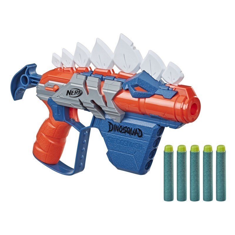 

Бластер Nerf Dinosquad Stego-Smash (Стегосмеш) (F0805) Синий
