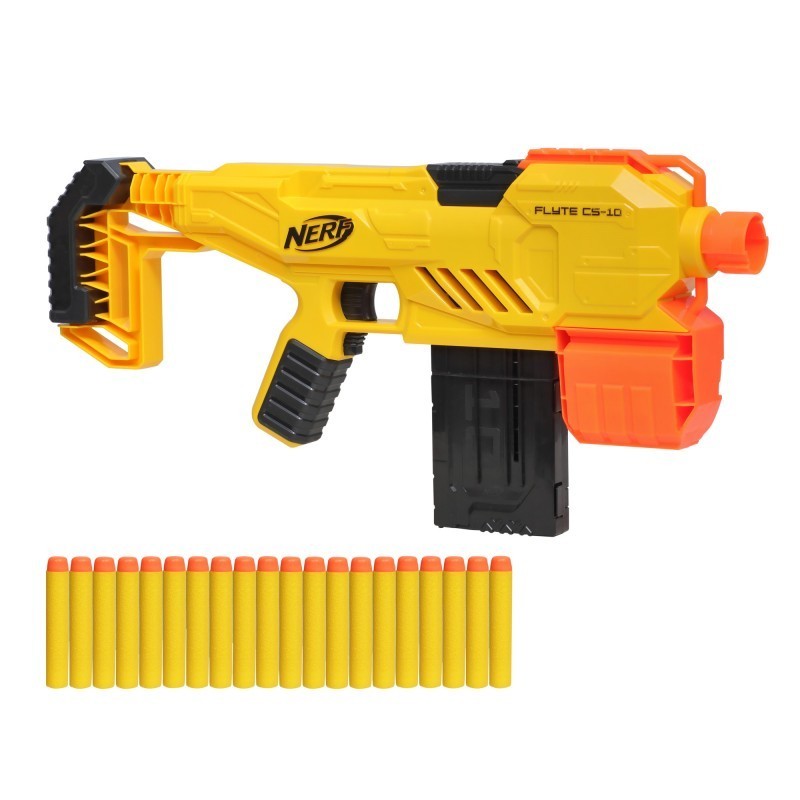 

Бластер Nerf Alpha Strike FLYTE CS-10 (E8696) Желтый