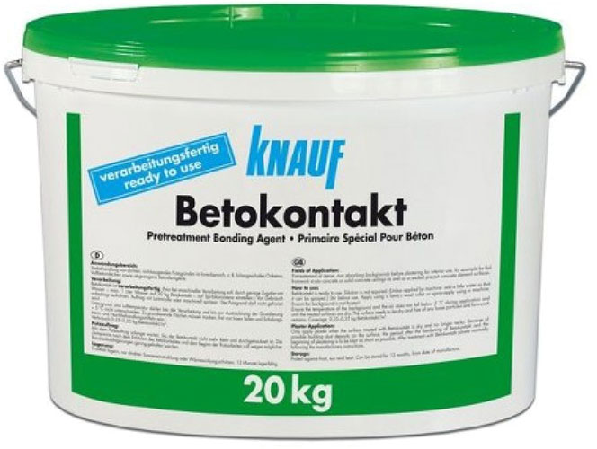 

Грунтовка Knauf Betocontact 20 л Прозрачная (IG13120)