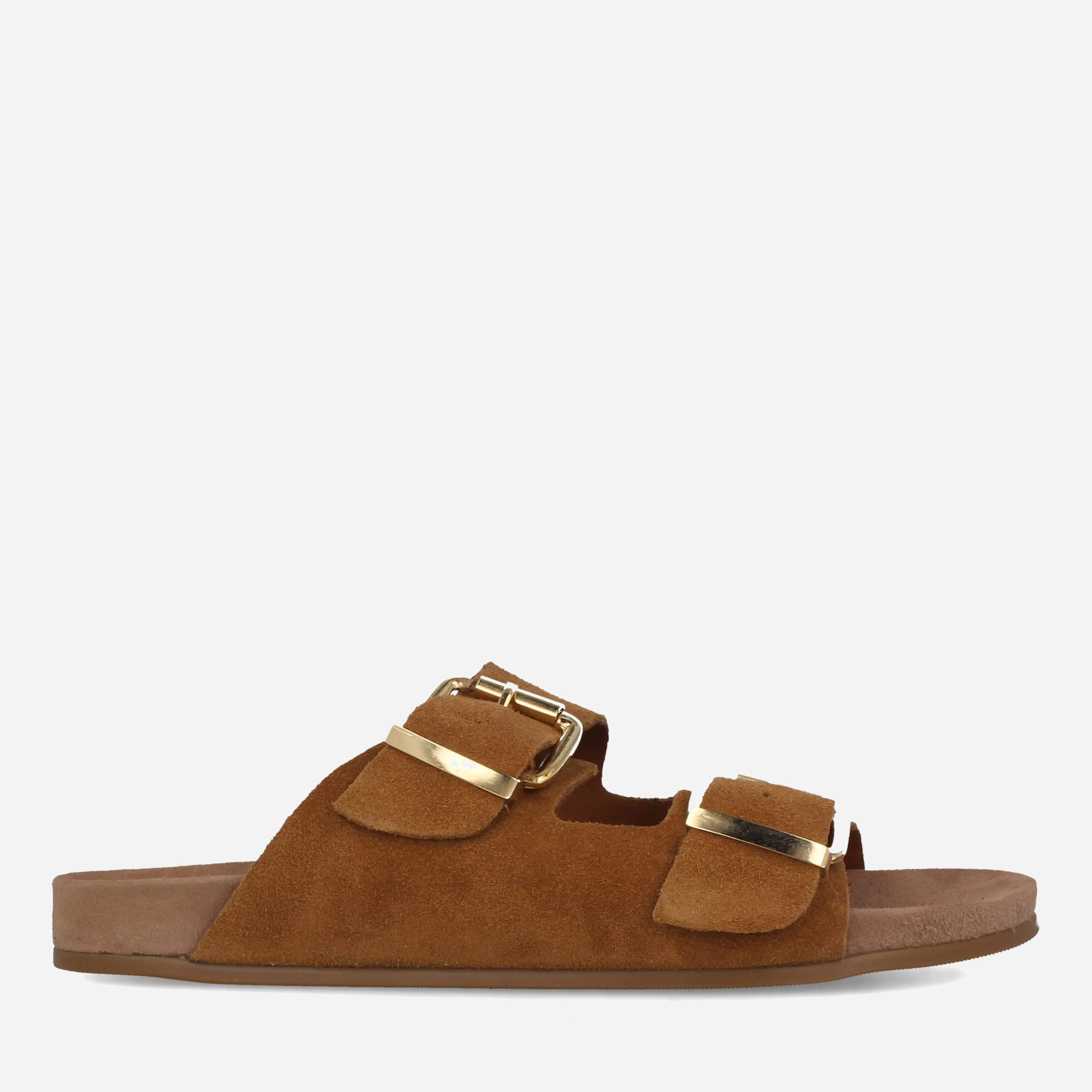 

Шлепанцы Las Espadrillas Arisona 10316-74 39 25 см Коричневые
