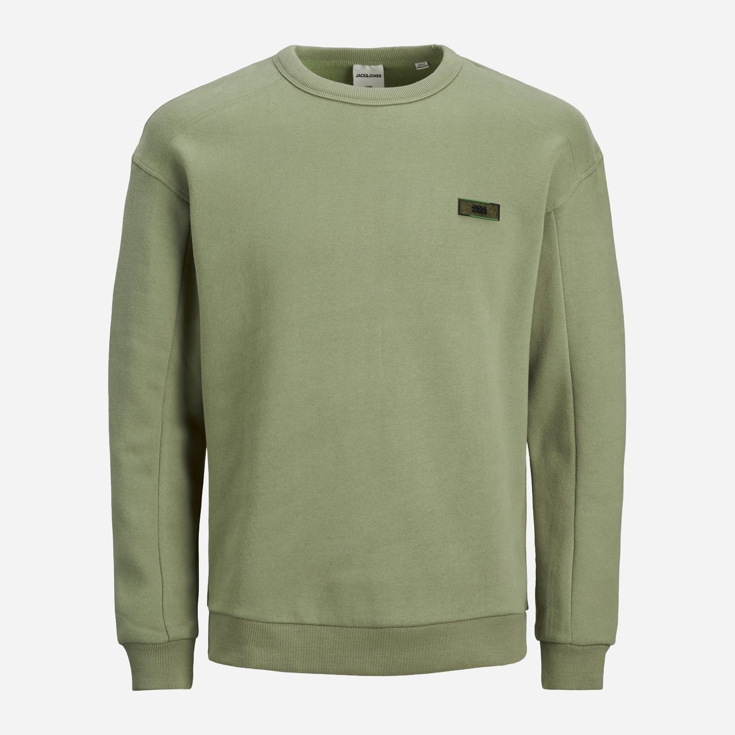 

Свитшот Jack & Jones 12193487-1650  Oil Green, Свитшот Jack & Jones 12193487-1650 XS Oil Green