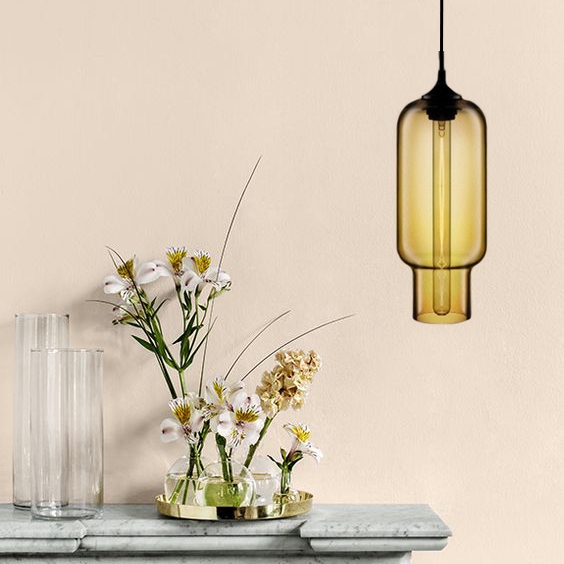 

ПОДВЕС LOFT GLASS AMBER D14/H33