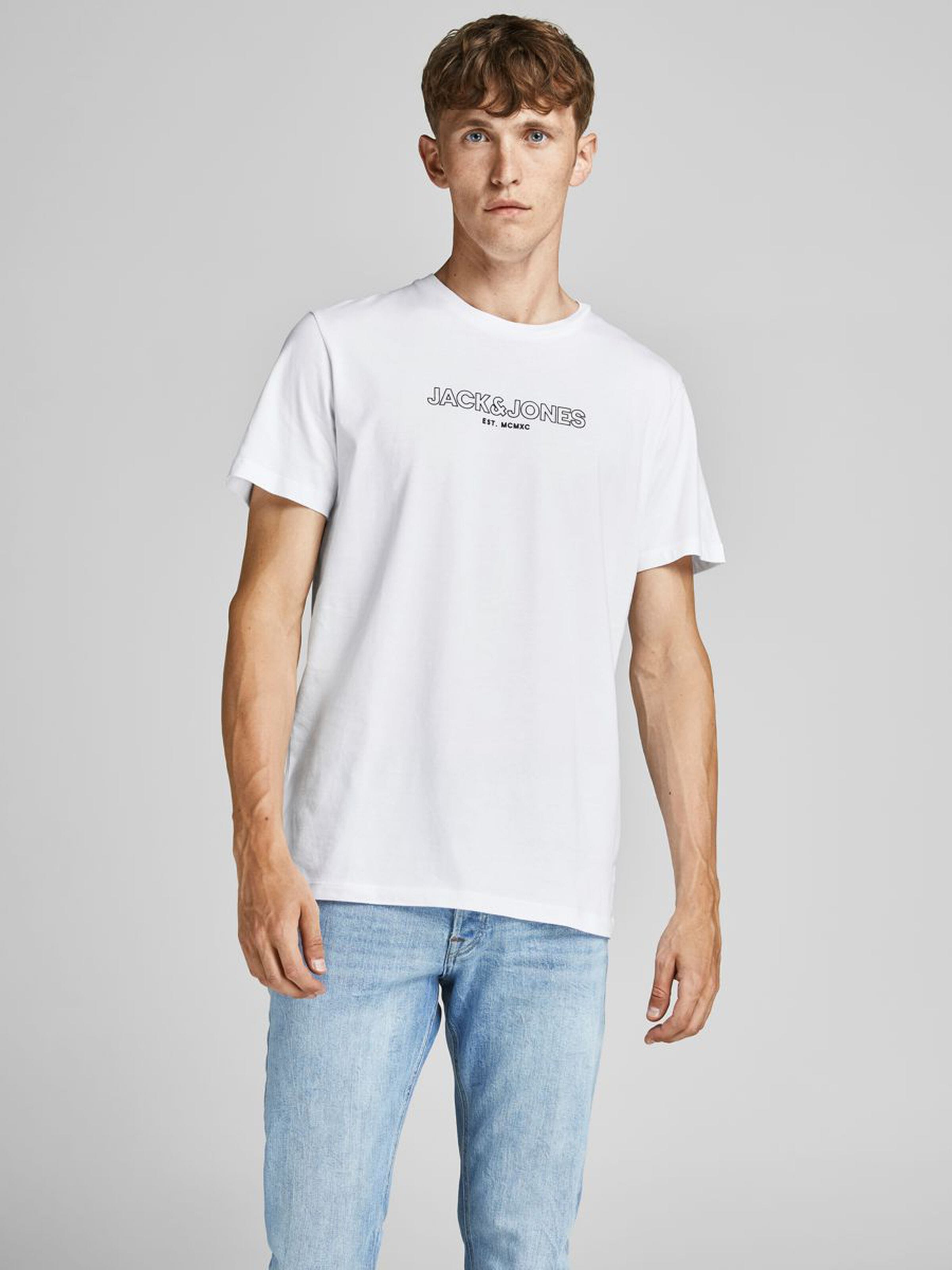 

Футболка Jack & Jones 12192092-13  White, Футболка Jack & Jones 12192092-13 L White