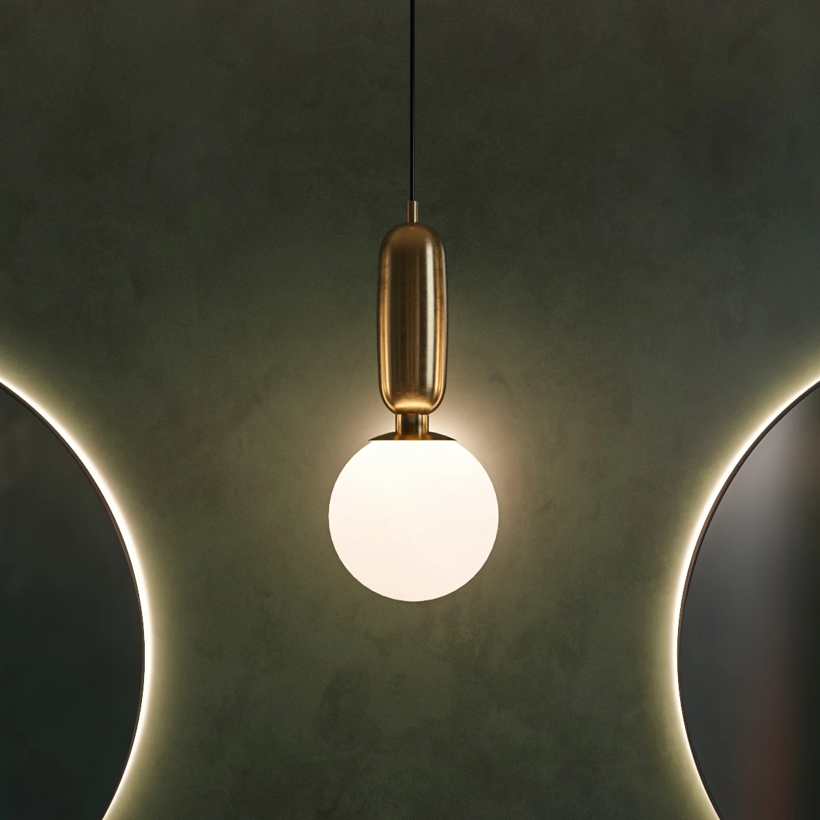 

Подвесной светильник MJ-Light GARO 150 GD 16027