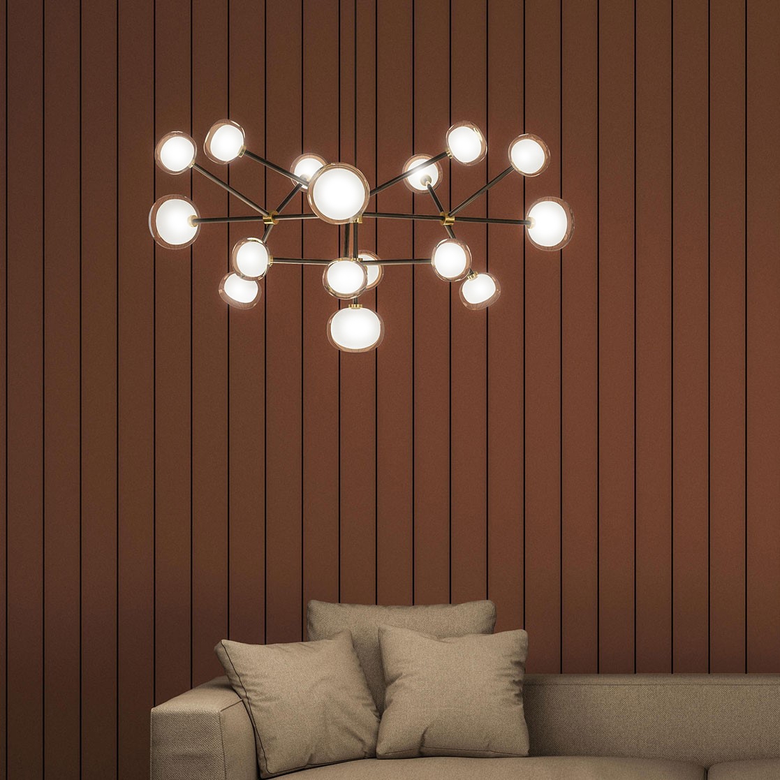

ЛЮСТРА LED EXTENDION 16P D112/H60