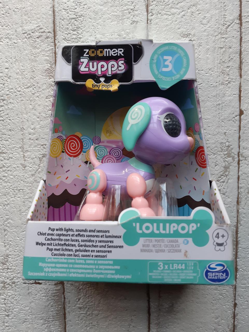 

Интерактивный щенок Spin Master Zoomer Zupps Бигль Lollypop 8.5 см SM14424/1520