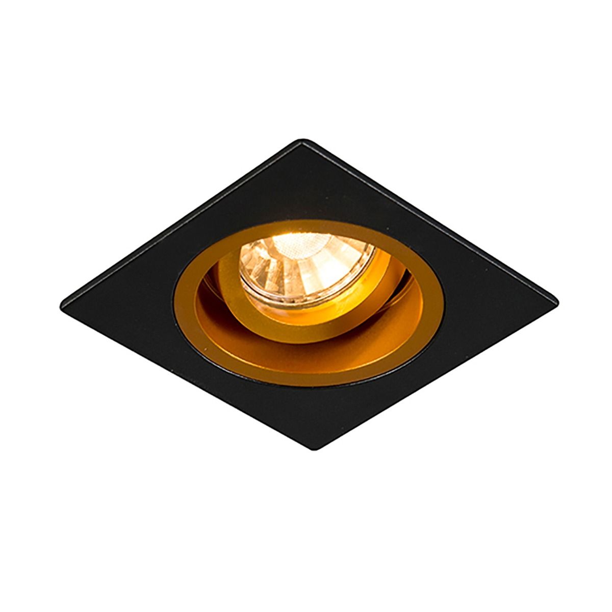 

Точечный светильник Zuma Line 92706 CHUCK DL SQUARE BLACK- GOLD