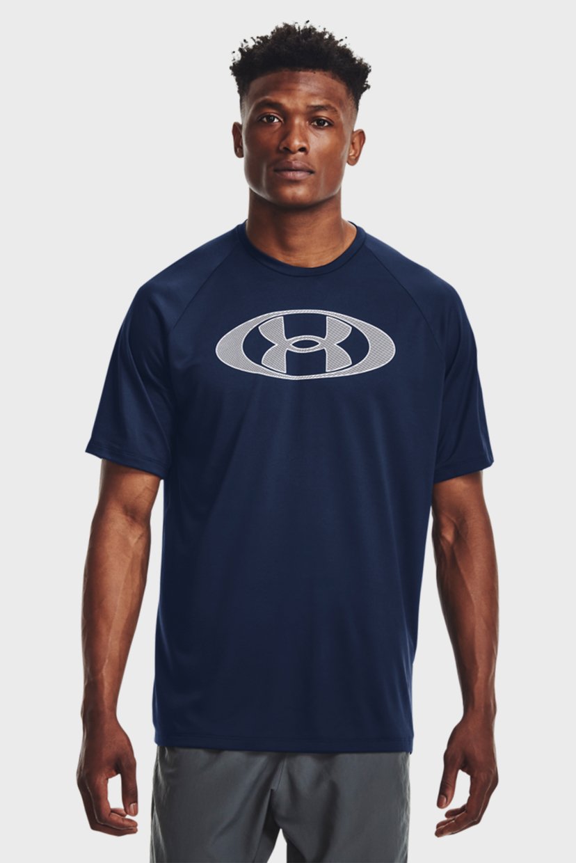 

Мужская синяя футболка UA TECH 2.0 LOCKERTAG SS Under Armour SM 1366476-408