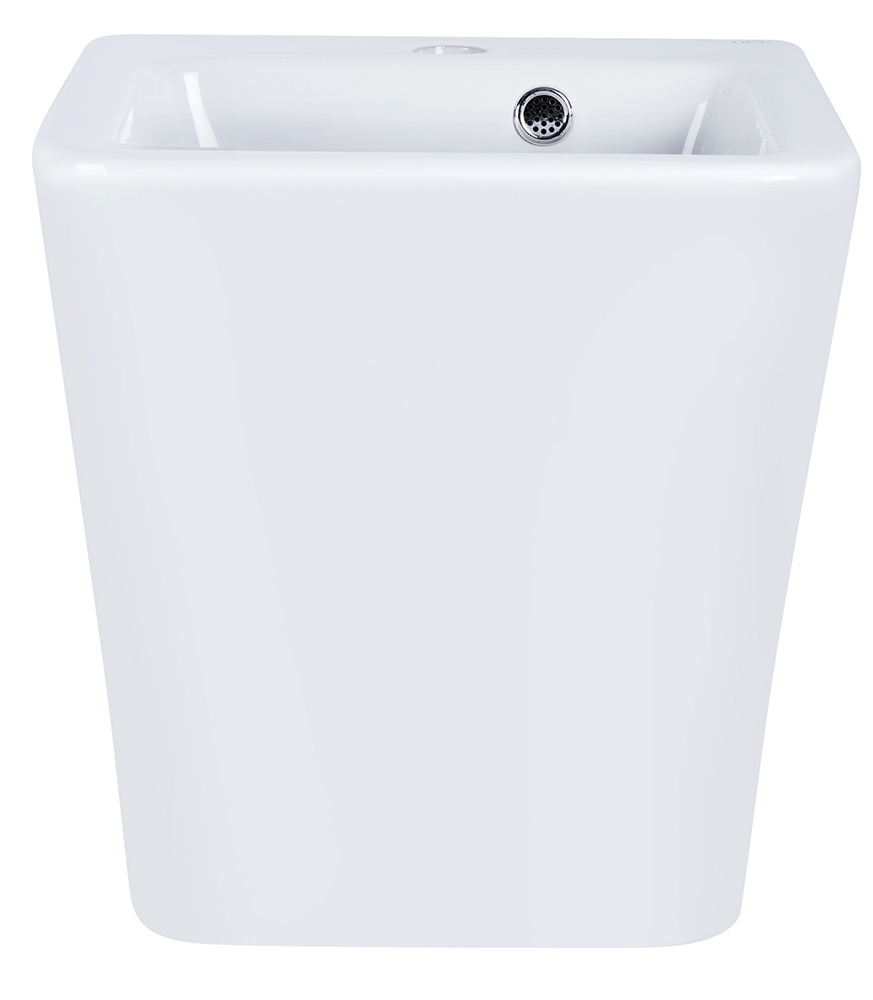 

Раковина подвесная моноблок Qtap Tern 370х410х400 White с донным клапаном QT1711G808W