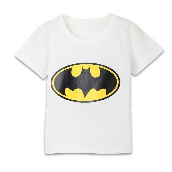 

Футболка Batman однотонная для мальчиков 90см Белый (7808)