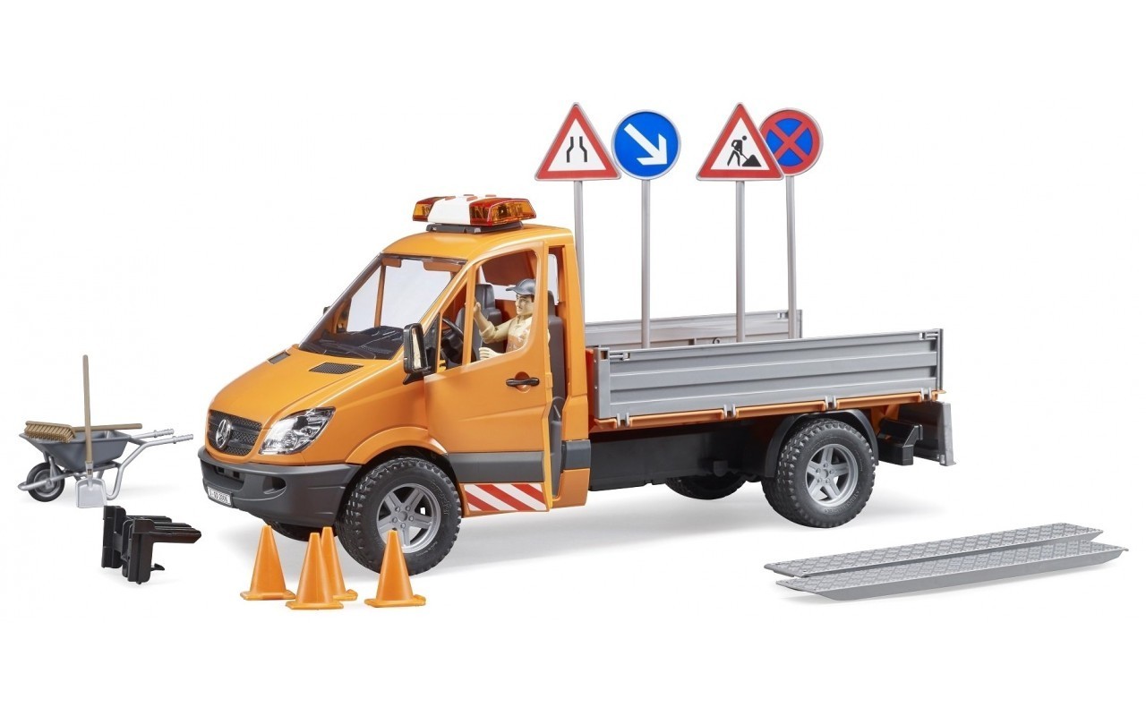 

Машинка игрушечная Дорожная служба Bruder Mercedes Benz Sprinter (02537)