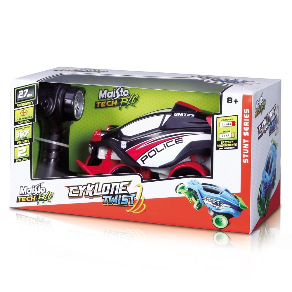 

Машинка Maisto Tech Cyclone twist на радиоуправлении красно-черная (82094) red/black