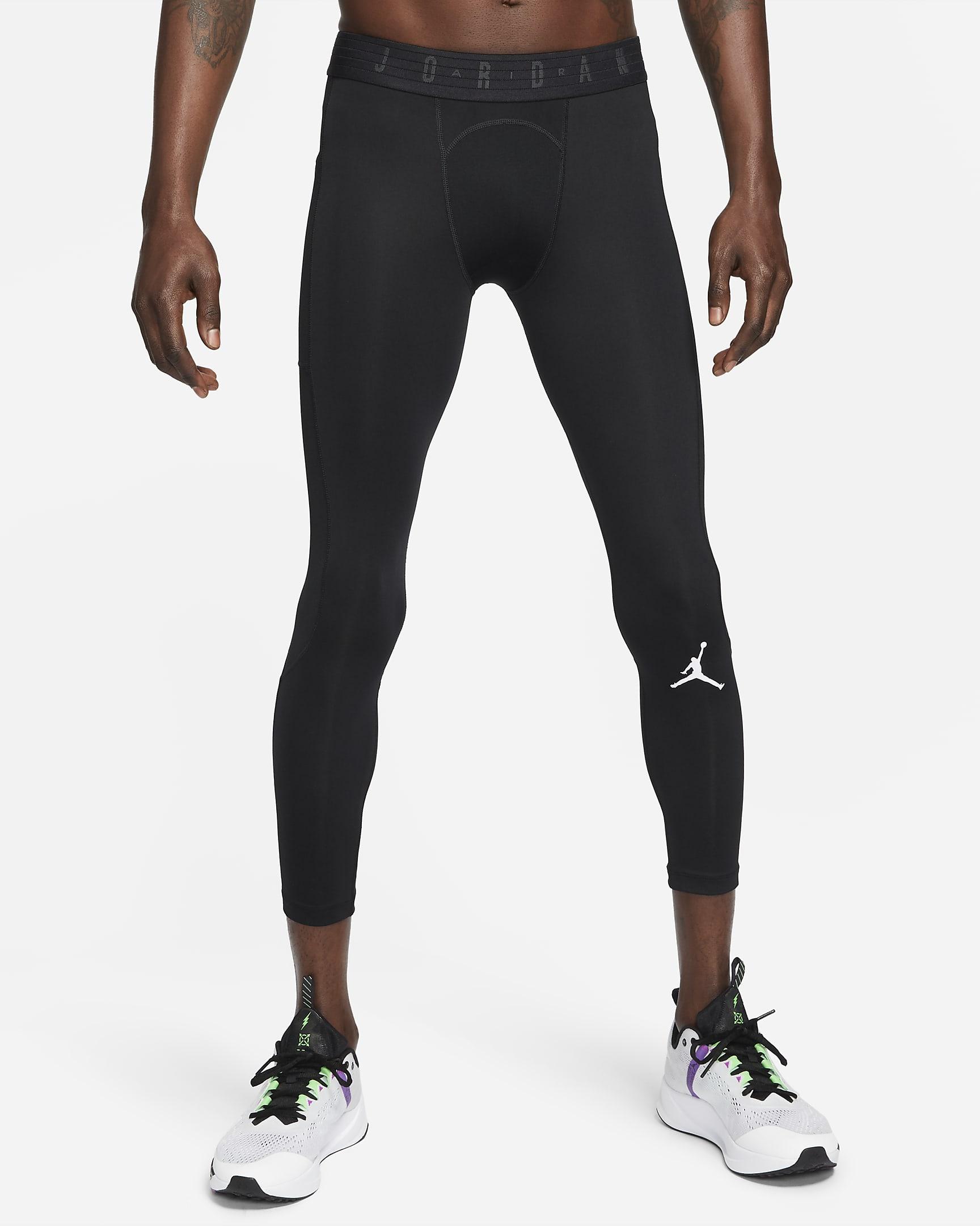 

Компрессионные Штаны Jordan Dri-FIT Air Men's 3/4 Tights(CZ4796-010) XL Черный