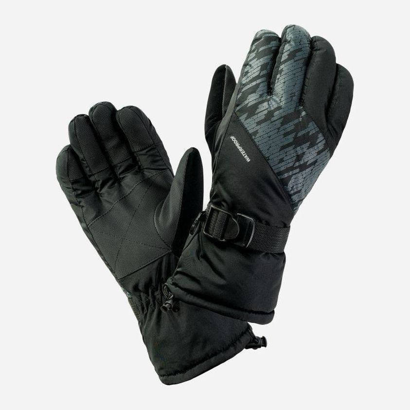 

Перчатки горнолыжные Hi-Tec Elime L-XL Черный/Серый