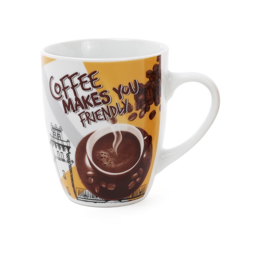 

Набор кружек фарфоровых Bon Coffee 334-414, 350мл, 12 шт