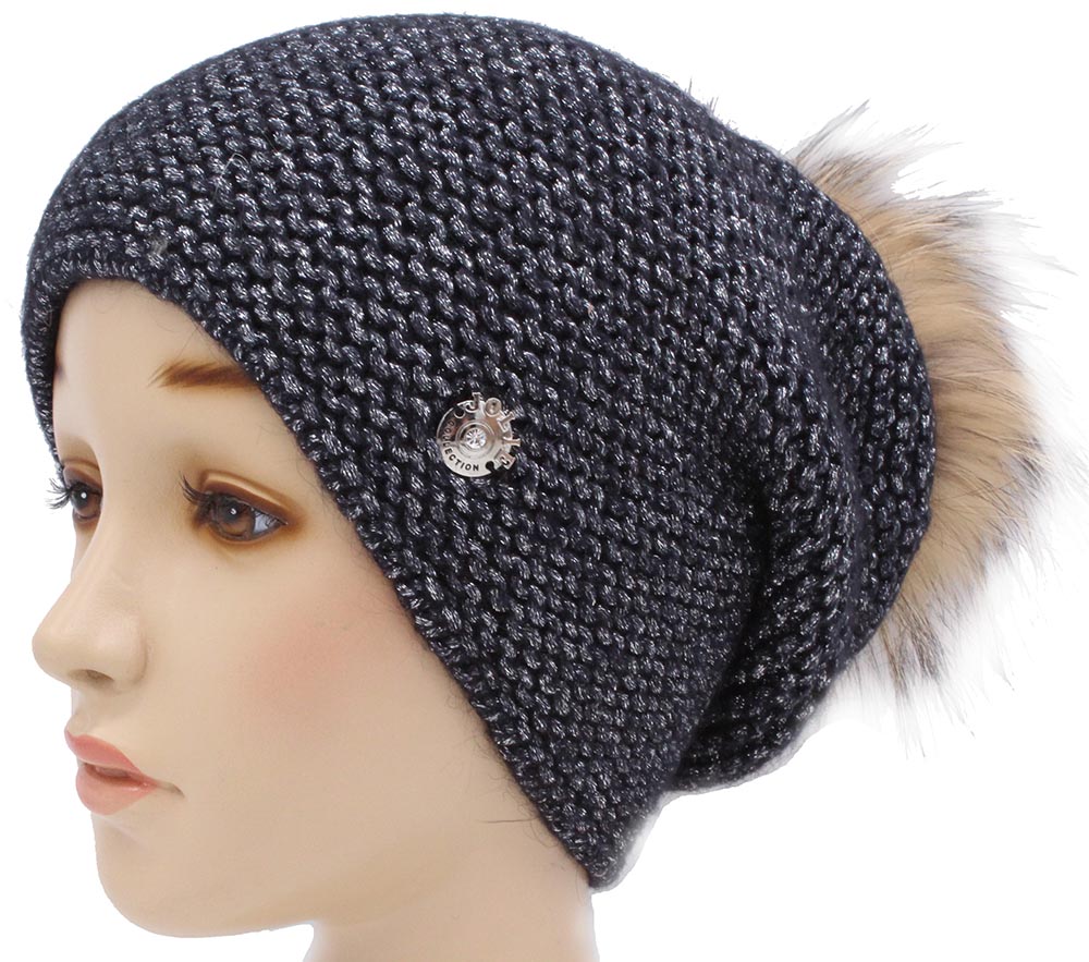 

Шапка Leks/Jolie Санремо Размер (53-57) Цвет (синий+серебро)